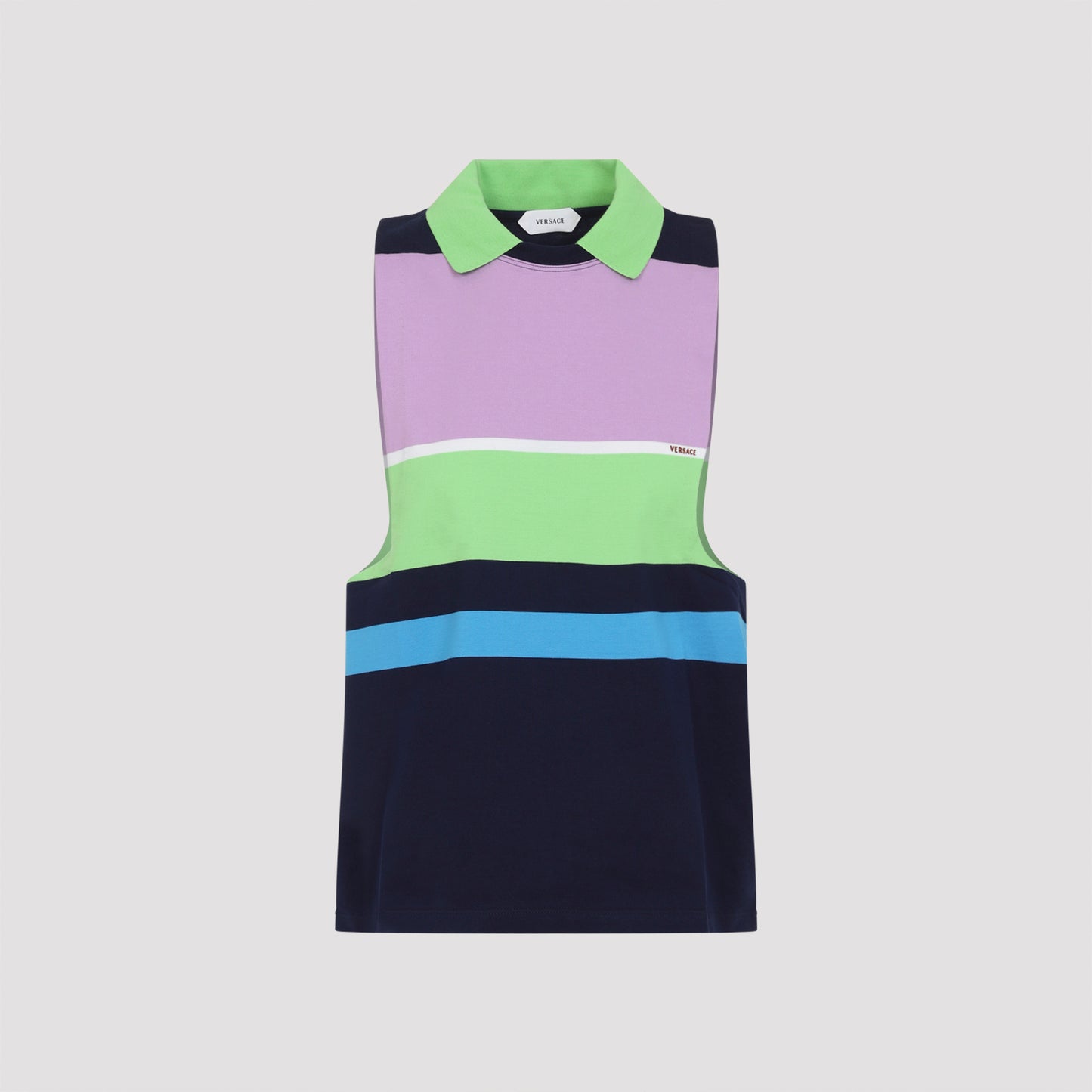 Versace Heavy Striped Cotton Sweatshirt