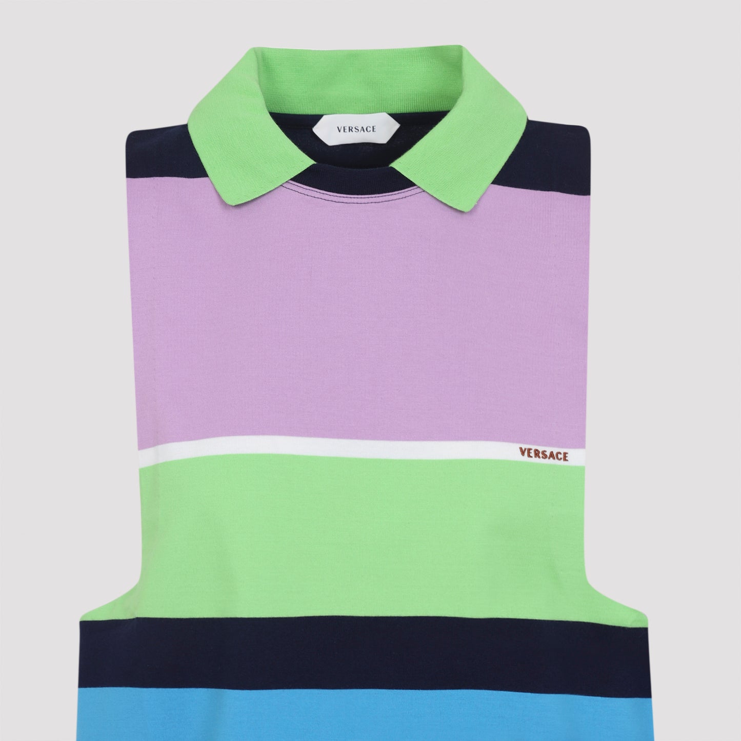 Versace Heavy Striped Cotton Sweatshirt