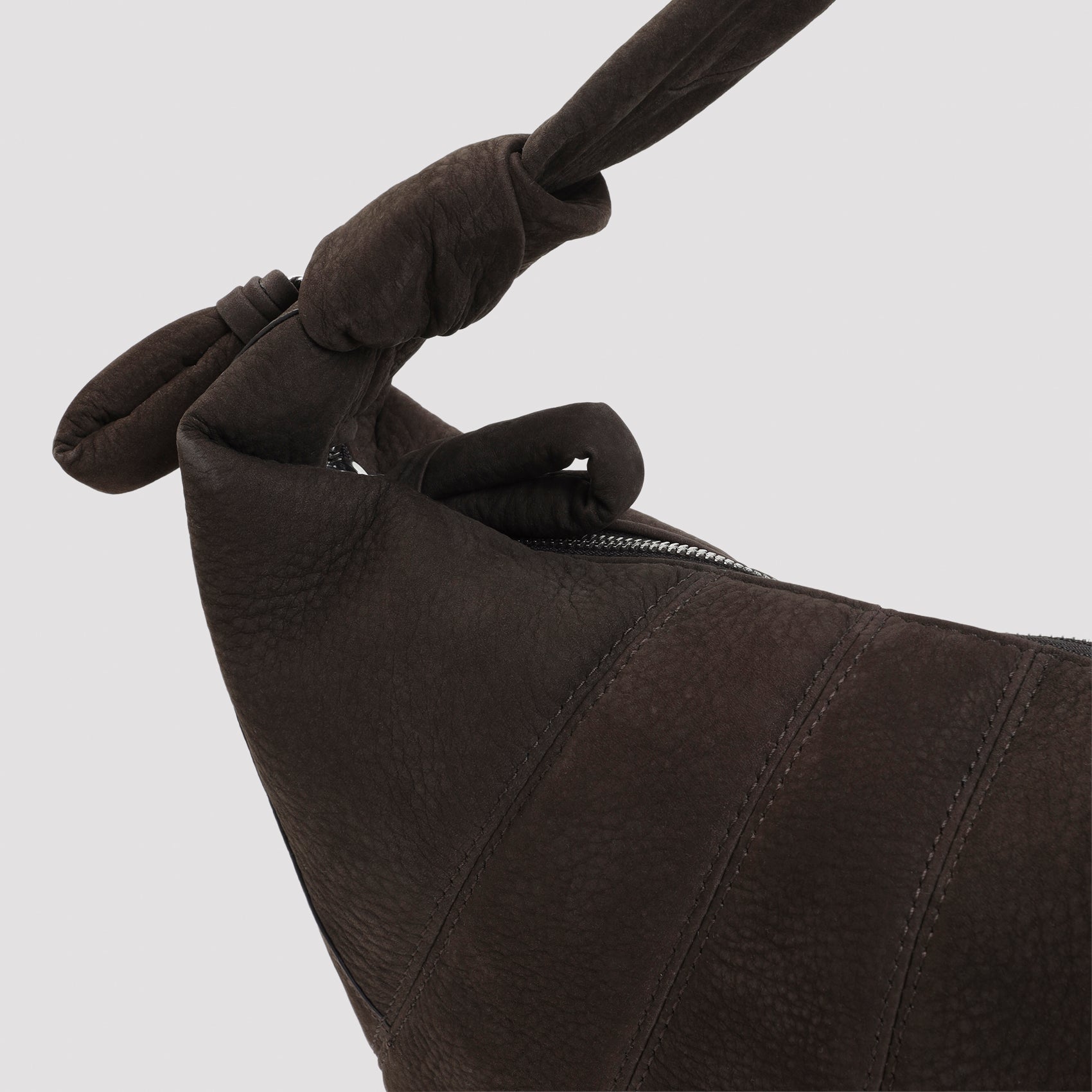 Lemaire Leather Fortune Croissant Bag