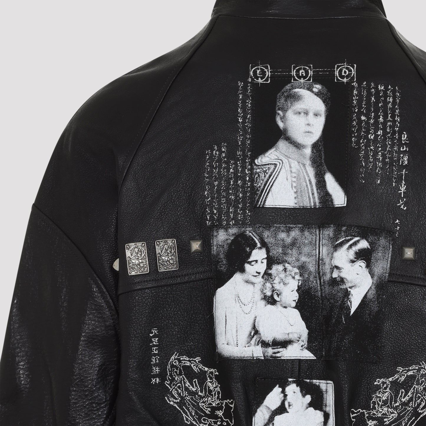 Enfants Riches Déprimés Prince Phillip`s Childhood Leather Jacket